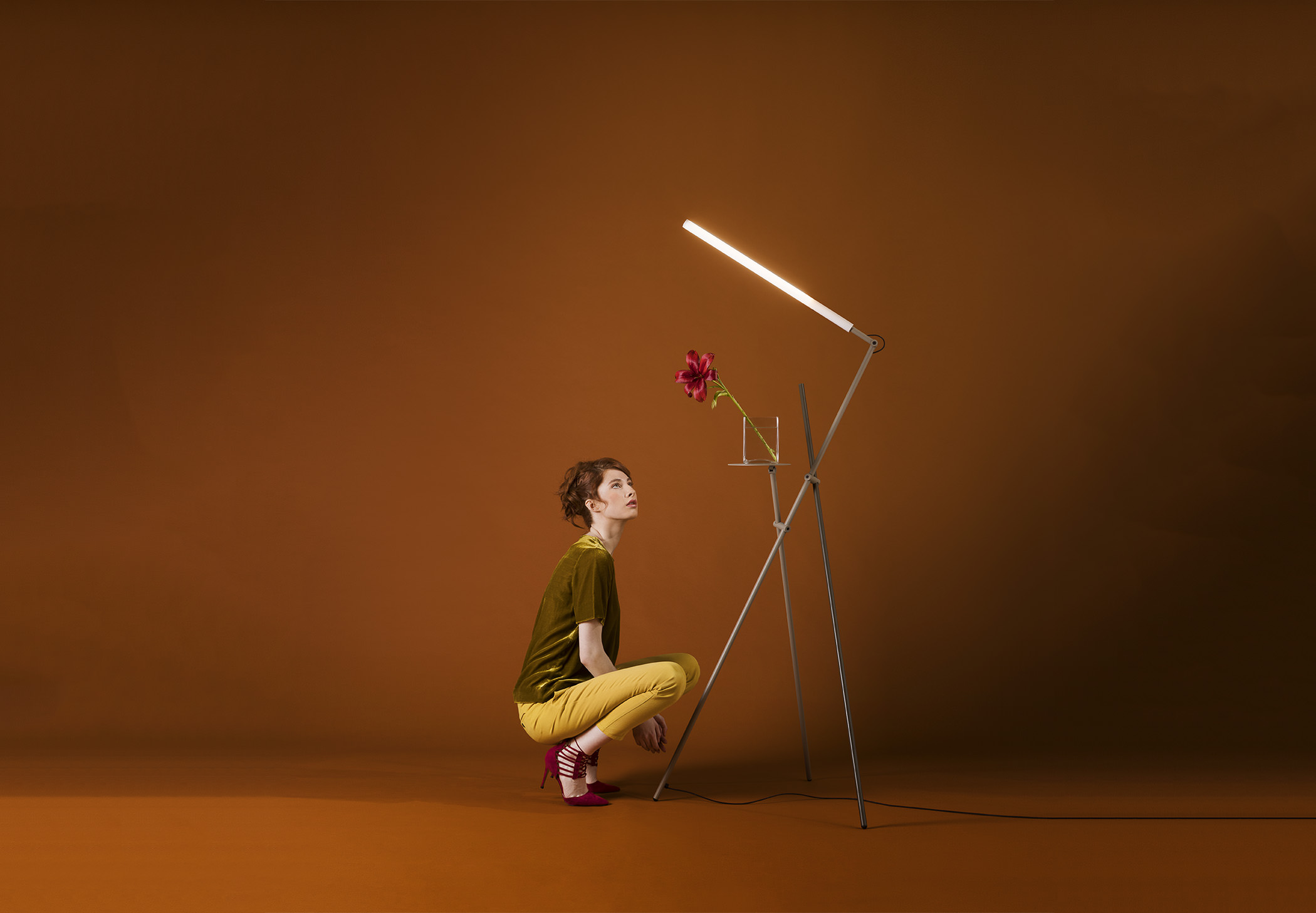 Asana P 3768 Floor Lamp Estiluz Image Ambient 08