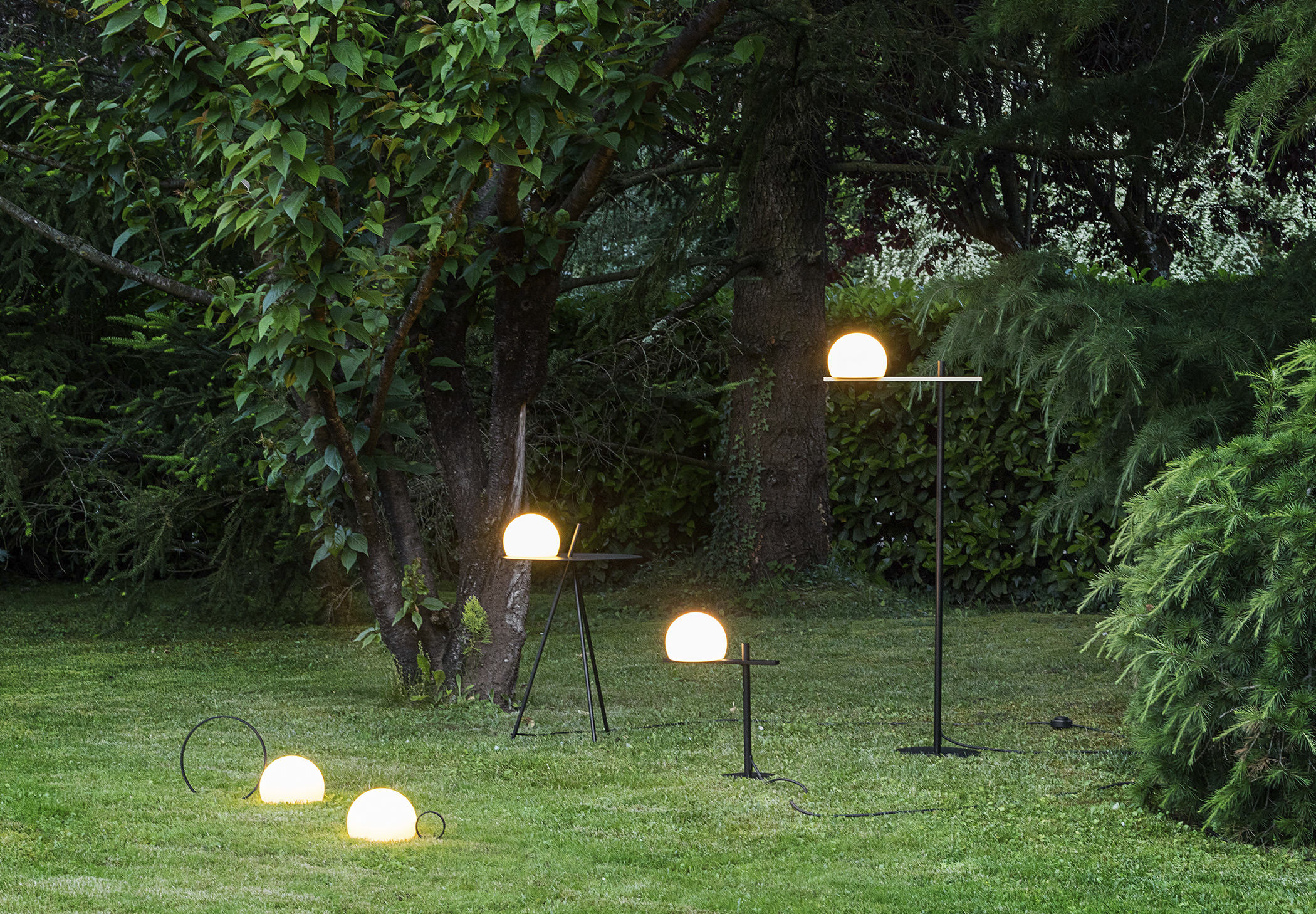 floor lantern lights