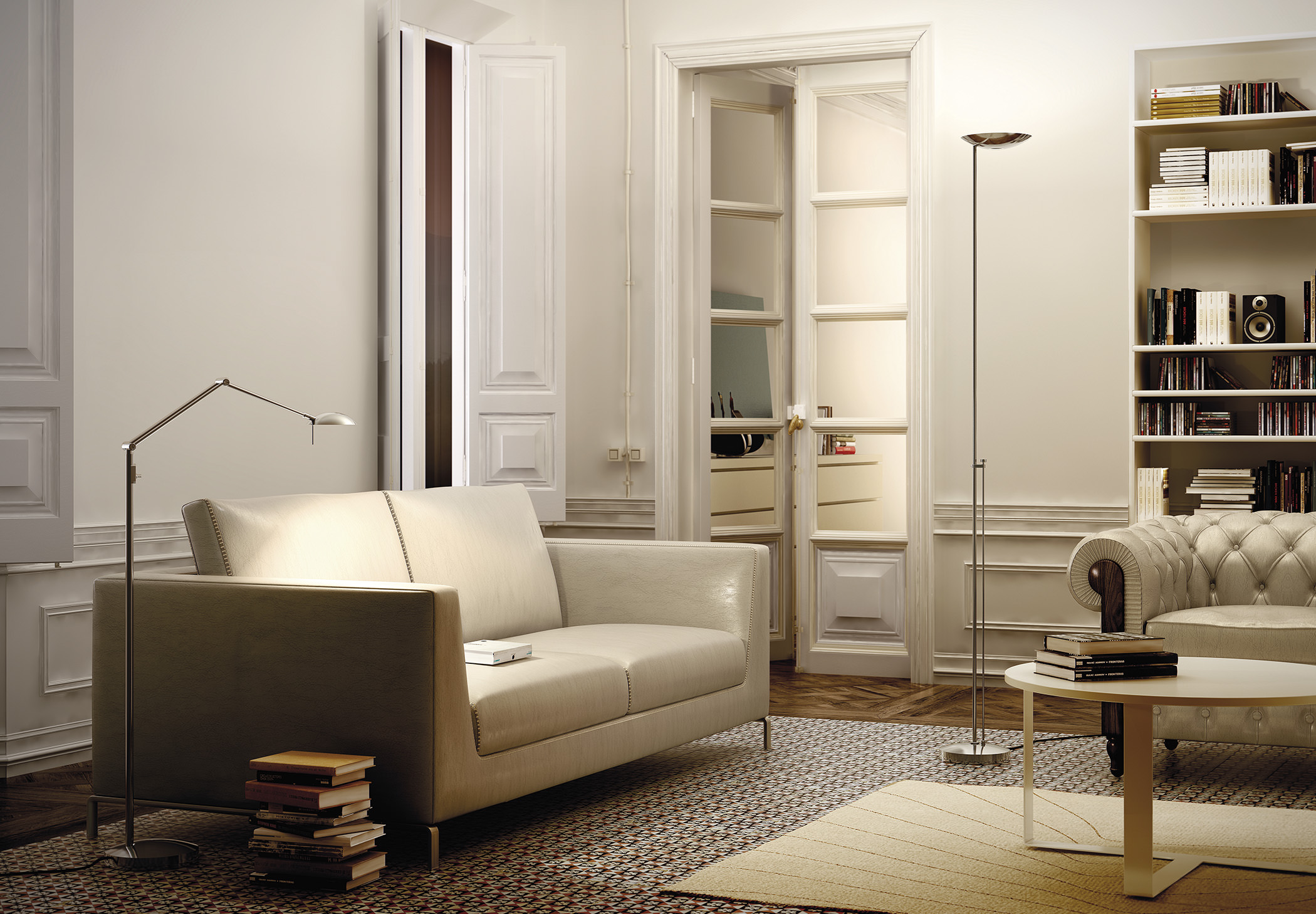 Icons P 1129 Floor Lamp Estiluz Image Ambient 01 1