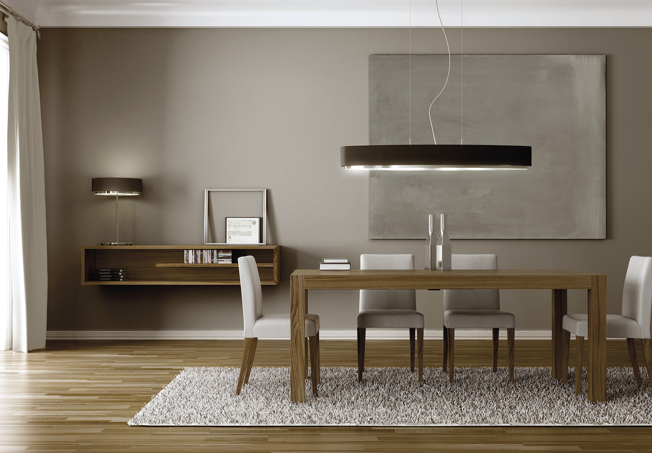 Iris T 2711 Suspension Lamp Estiluz Image Ambient 01 1