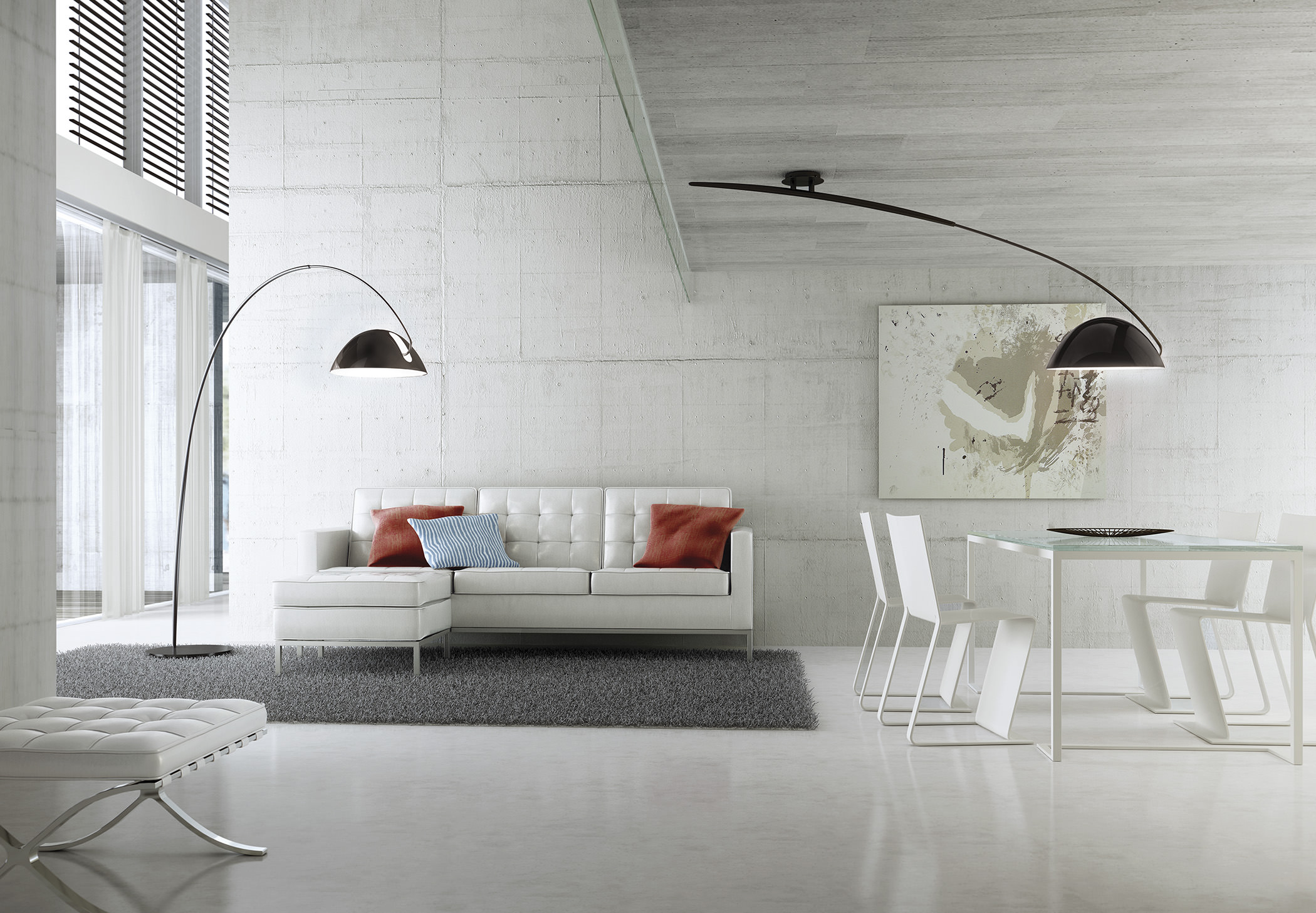 Pluma T 2955 Suspension Lamp Estiluz Image Ambient 01 1