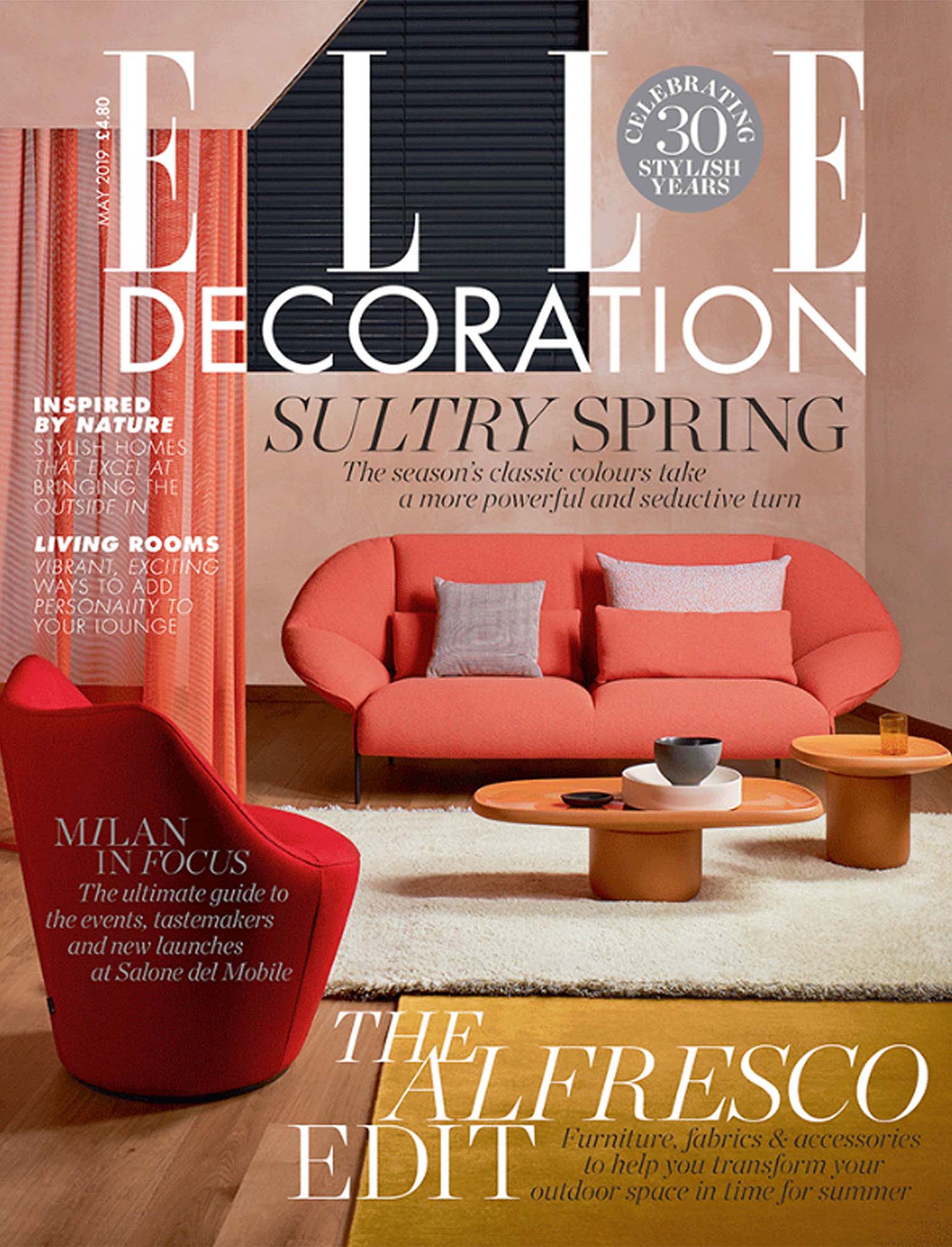 Press Estiluz Elle Decoration May19 Cover