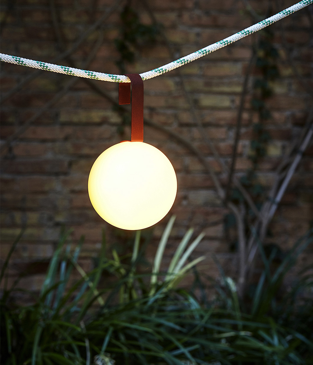 Decorative lamps go outdoor